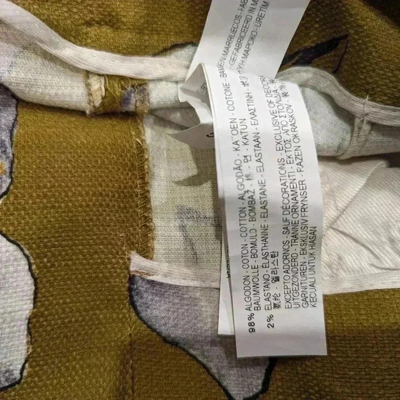 Zara Watercolor  Print Trousers size s - Picture 4 of 7